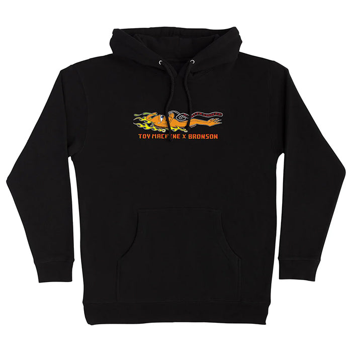 BRONSON X TOY MACHINE P/O HOOD / BLACK