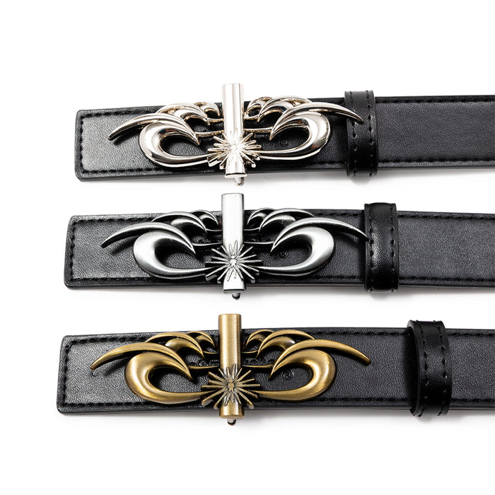 STINGWATER(スティングウォーター)| MOSES STUDDED THIN BELT / SPACE GRAY | スノーボード・スケートボードのTACTICS JAPAN