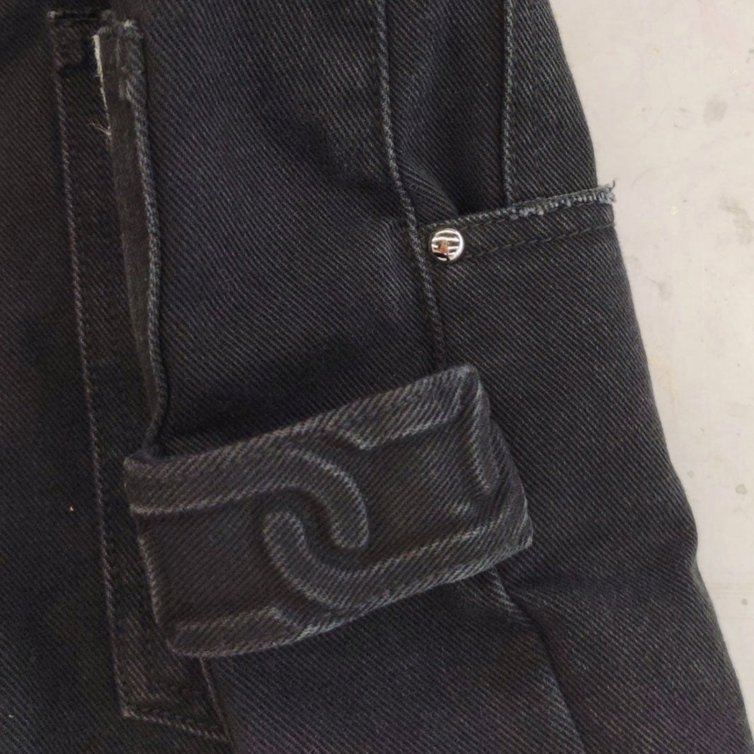 STINGWATER(スティングウォーター)| BIG GROE JEANS / BLACK | スノーボード・スケートボードのTACTICS JAPAN