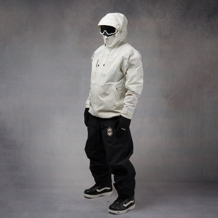 3 PLY RIPSTOP JACKET / MARSHMALLOW