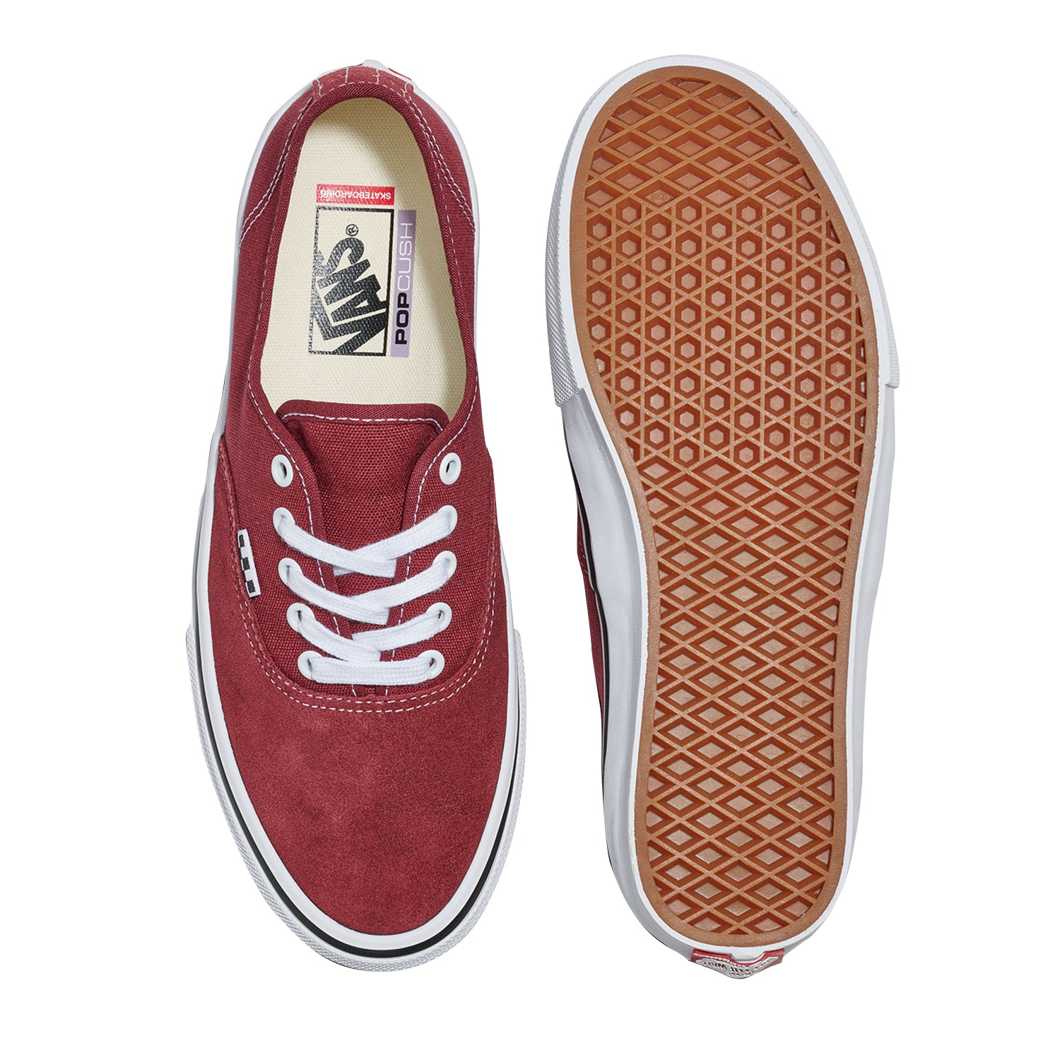 SKATE AUTHENTIC / BURGUNDY