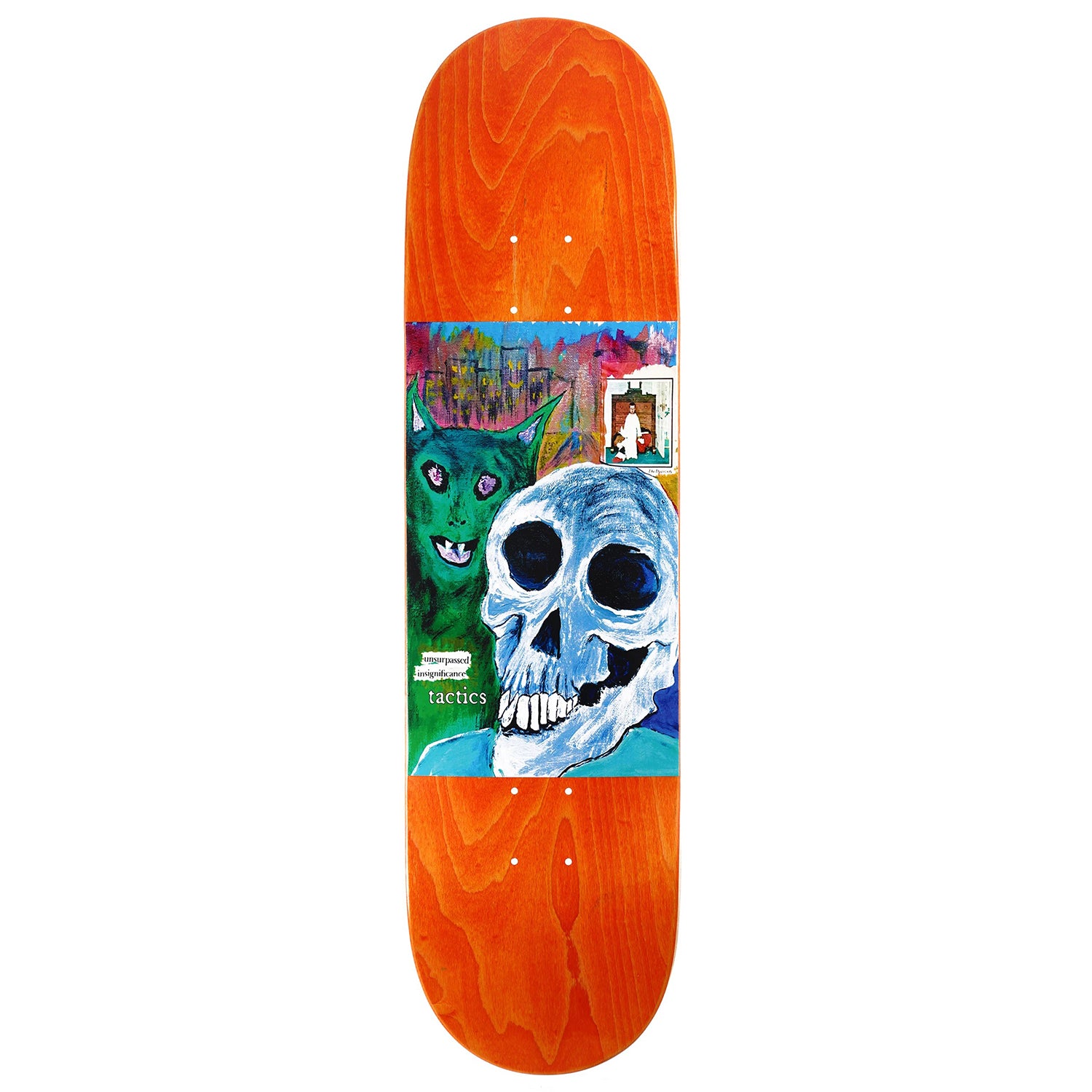 TACTICS(タクティクス)| UNSURPASSED INSIGNIFICANCE SKATEBOARD DECK | スノーボード・スケートボードのTACTICS JAPAN