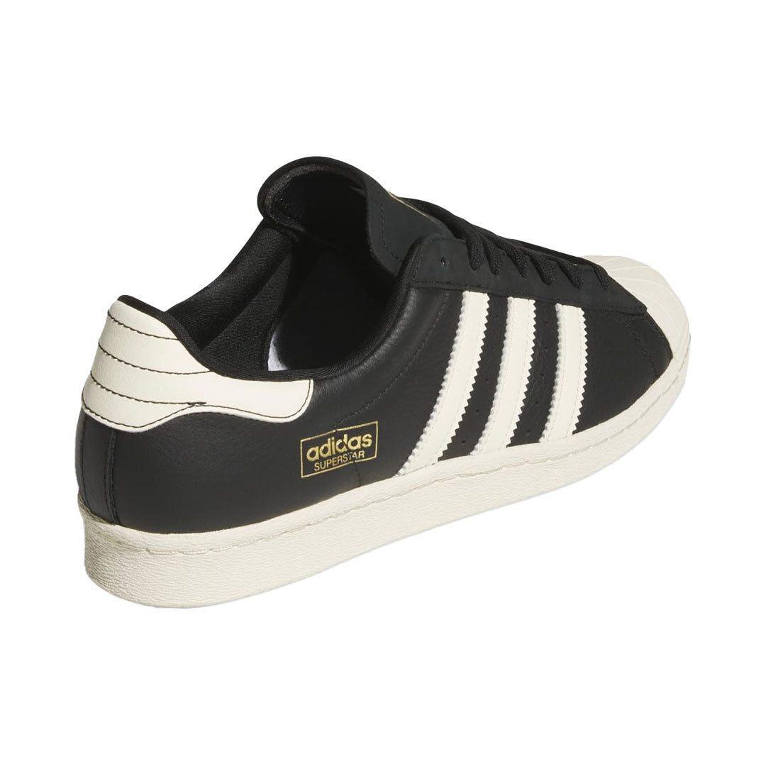 ADIDAS SKATEBOARDING(アディダス スケートボーディング)| SUPERSTAR 80 ADV / CORE BLACK/CREAM WHITE/GOLD METALLIC | スノーボード・スケートボードのTACTICS JAPAN