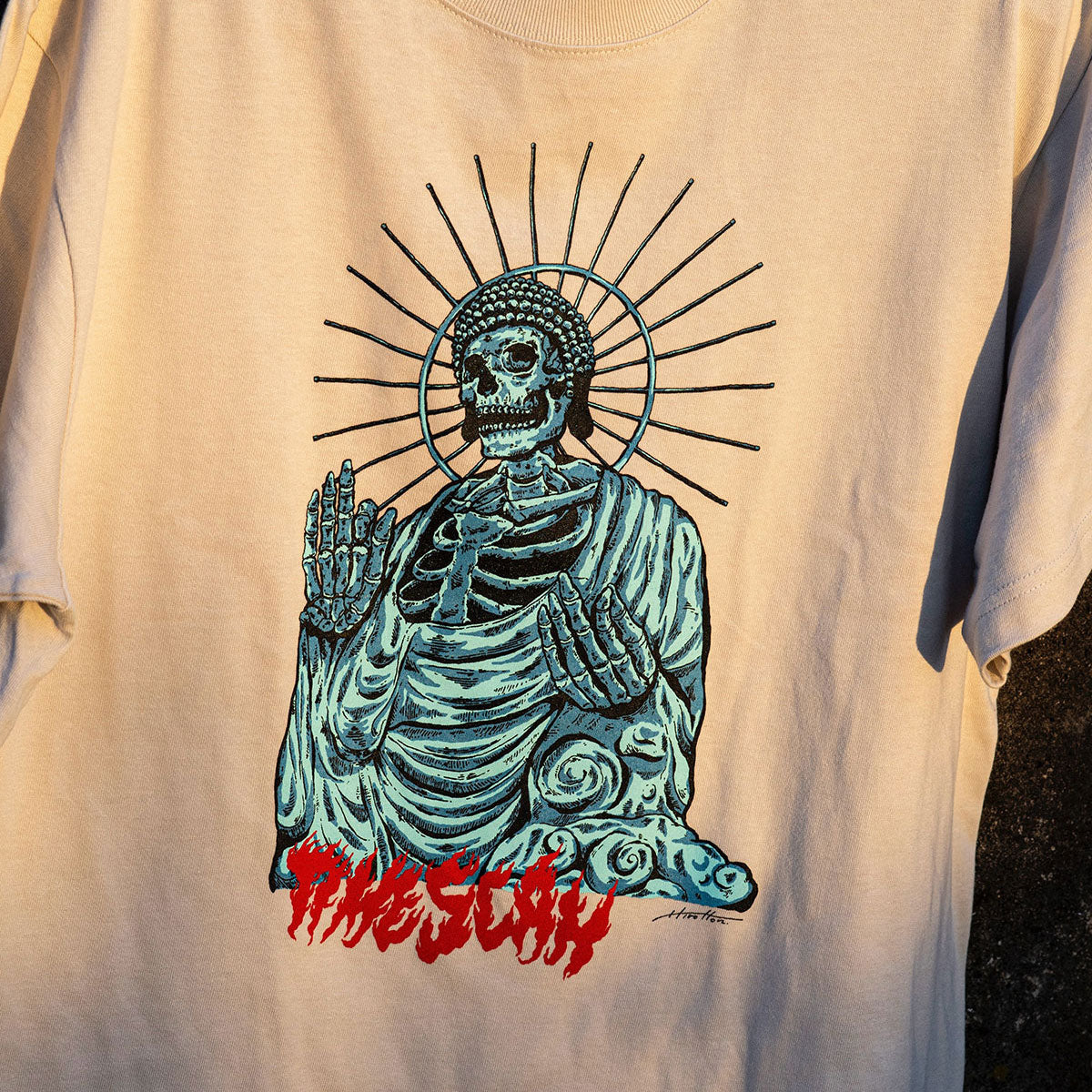 GREAT BUDDHA T-SHIRT / OFF WHITE