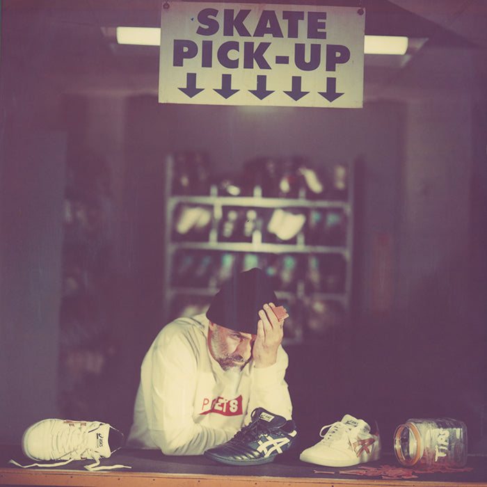 LEGGEREZZA FB(GINO COLLABO) NAVY | ASCICS SKATEBOARDS(アシックス スケートボード) | スケートボード、スノーボードのTACTICS JAPAN