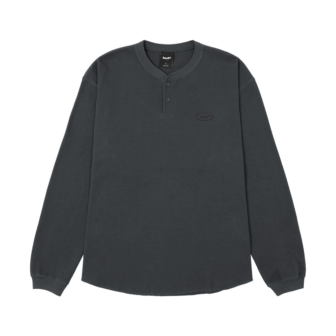 HUF(ハフ)| 89 OVAL HENRY THERMAL / CHARCOAL | スノーボード・スケートボードのTACTICS JAPAN