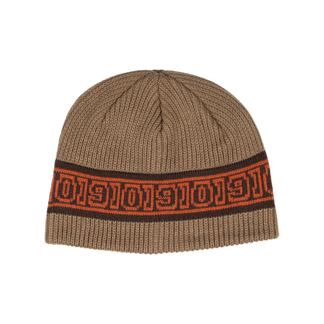 1910(ナインティーンテン)| SUITED CONNECTORS BEANIE / BROWN | スノーボード・スケートボードのTACTICS JAPAN