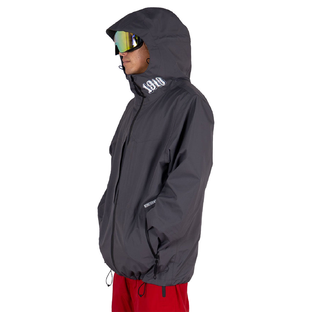 1910(ナインティーンテン)| AUBURN 3-LAYER STORM SHELL OUTERWEAR JACKET 2027 / GRAY | スノーボード・スケートボードのTACTICS JAPAN