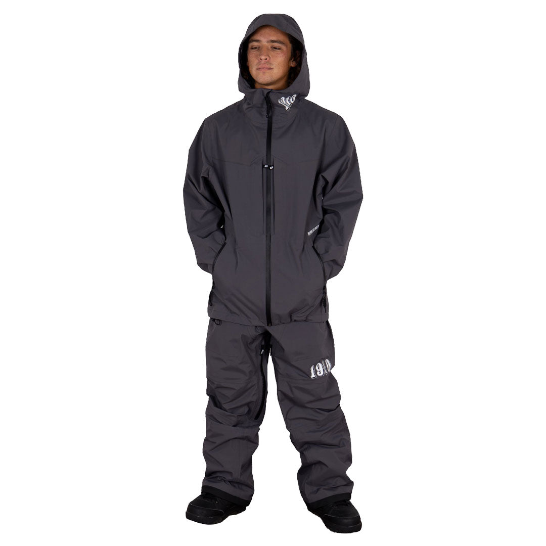 1910(ナインティーンテン)| YORKSHIRE 3-LAYER STORM SHELL SNOW PANT 2027/ GRAY | スノーボード・スケートボードのTACTICS JAPAN