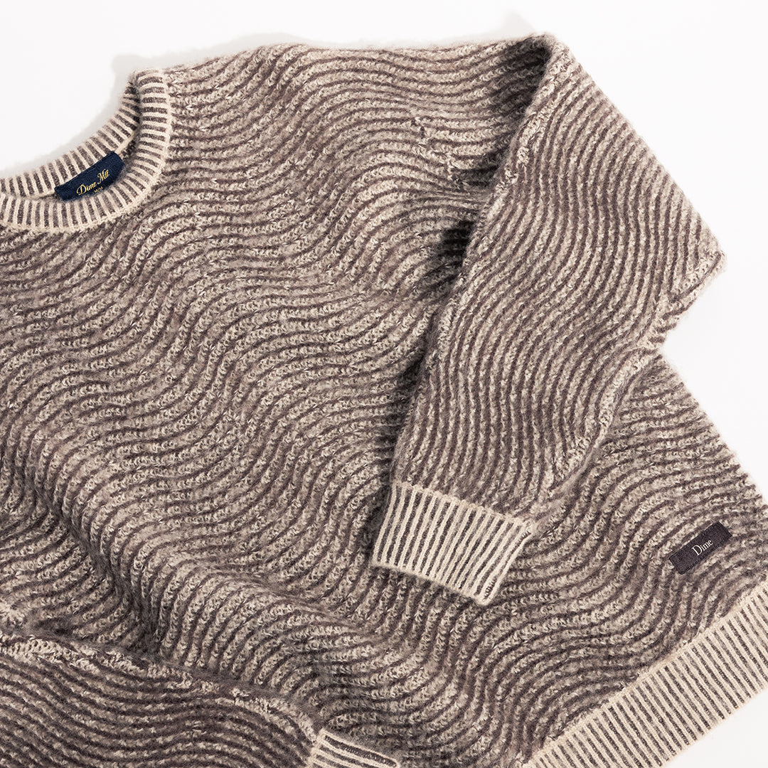 DIME MTL(ダイム モントリオール) | MOHAIR WAVE KNIT / CAMEL | スノーボード・スケートボードのTACTICS JAPAN