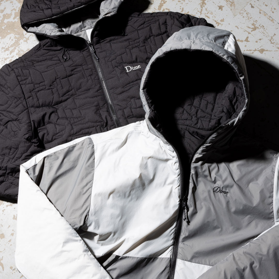 REVERSIBLE INSULATED JACKET / BLACK