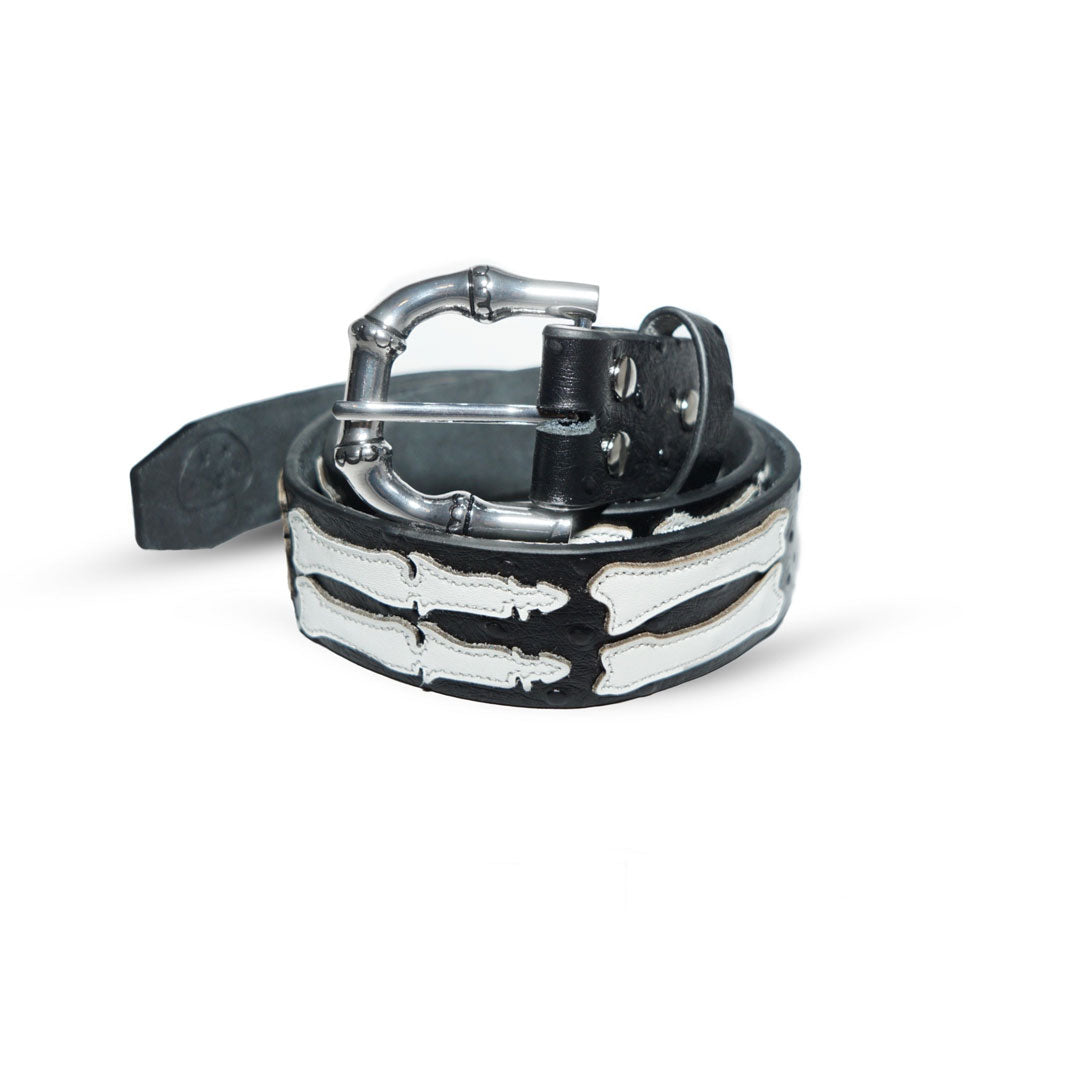 STINGWATER(スティングウォーター)| BONE BELT / BLACK/WHITE | スノーボード・スケートボードのTACTICS JAPAN