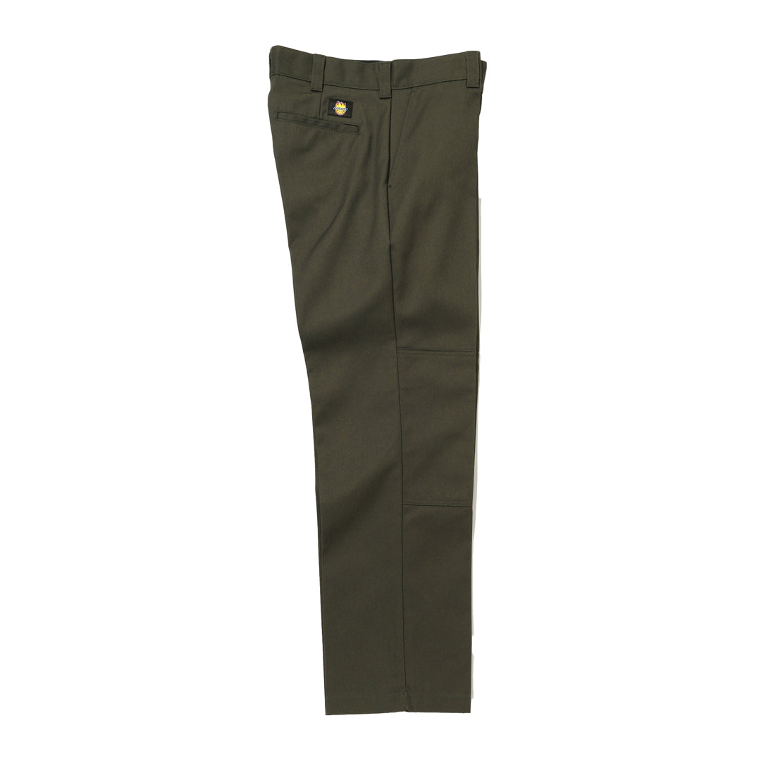 DICKIES SKATEBOARDING(ディッキーズ スケートボーディング)| DICKIES X SPITFIRE DOUBLE KNEE PANT / OLIVE GREEN | スノーボード・スケートボードのTACTICS JAPAN