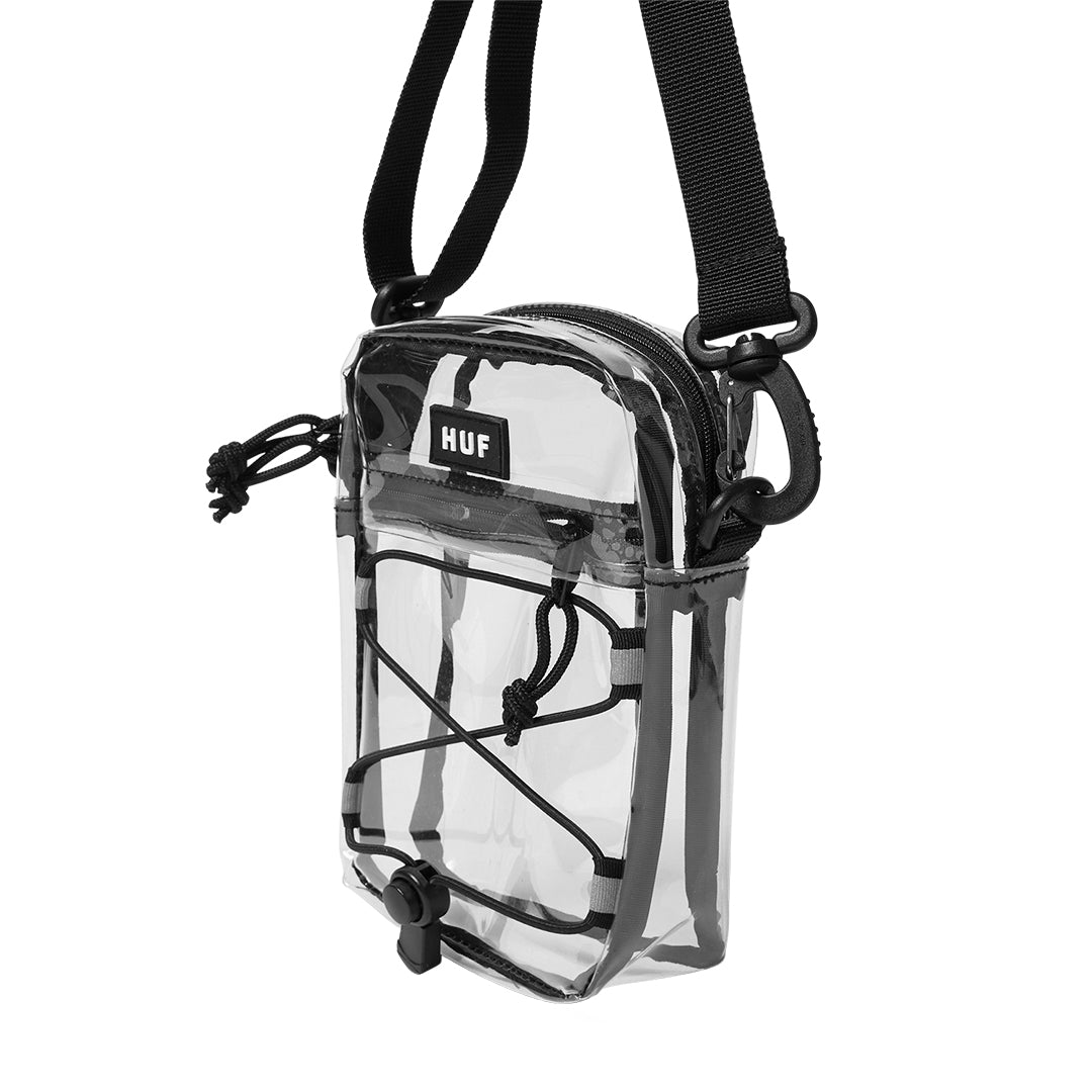 HUF WORLDWIDE(ハフ ワールドワイド)| BOWERY SIDE BAG / CLEAR | スノーボード・スケートボードのTACTICS JAPAN