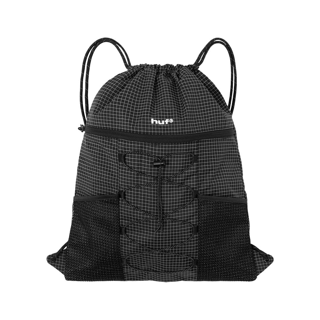 HUF WORLDWIDE(ハフ ワールドワイド)| HUF eightynine RIPSTOP KNAPSACK / BLACK | スノーボード・スケートボードのTACTICS JAPAN