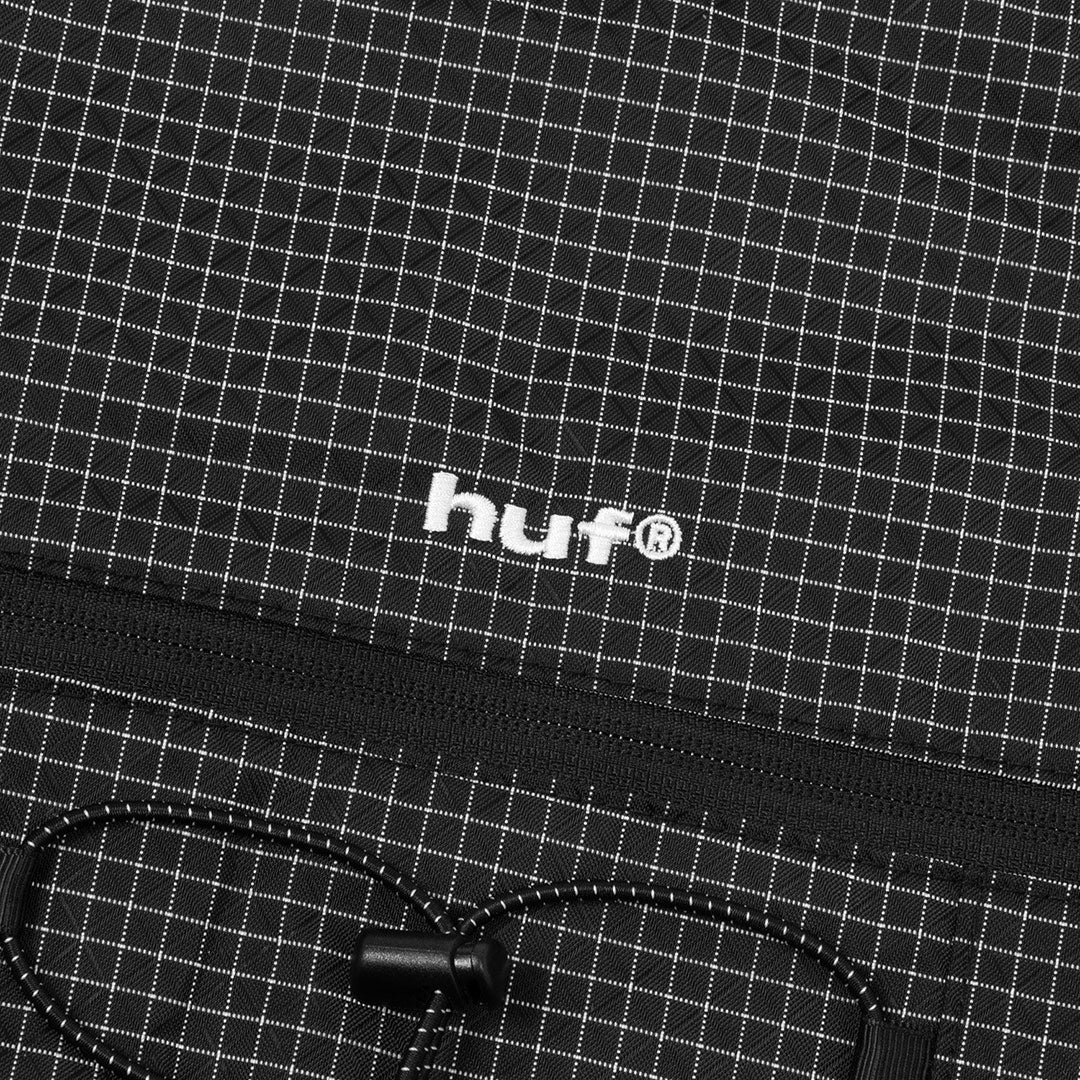 HUF WORLDWIDE(ハフ ワールドワイド)| HUF eightynine RIPSTOP KNAPSACK / BLACK | スノーボード・スケートボードのTACTICS JAPAN