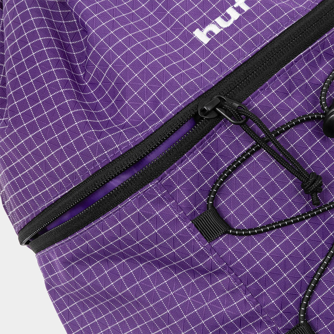 HUF WORLDWIDE(ハフ ワールドワイド)| HUF eightynine RIPSTOP KNAPSACK / PURPLE | スノーボード・スケートボードのTACTICS JAPAN