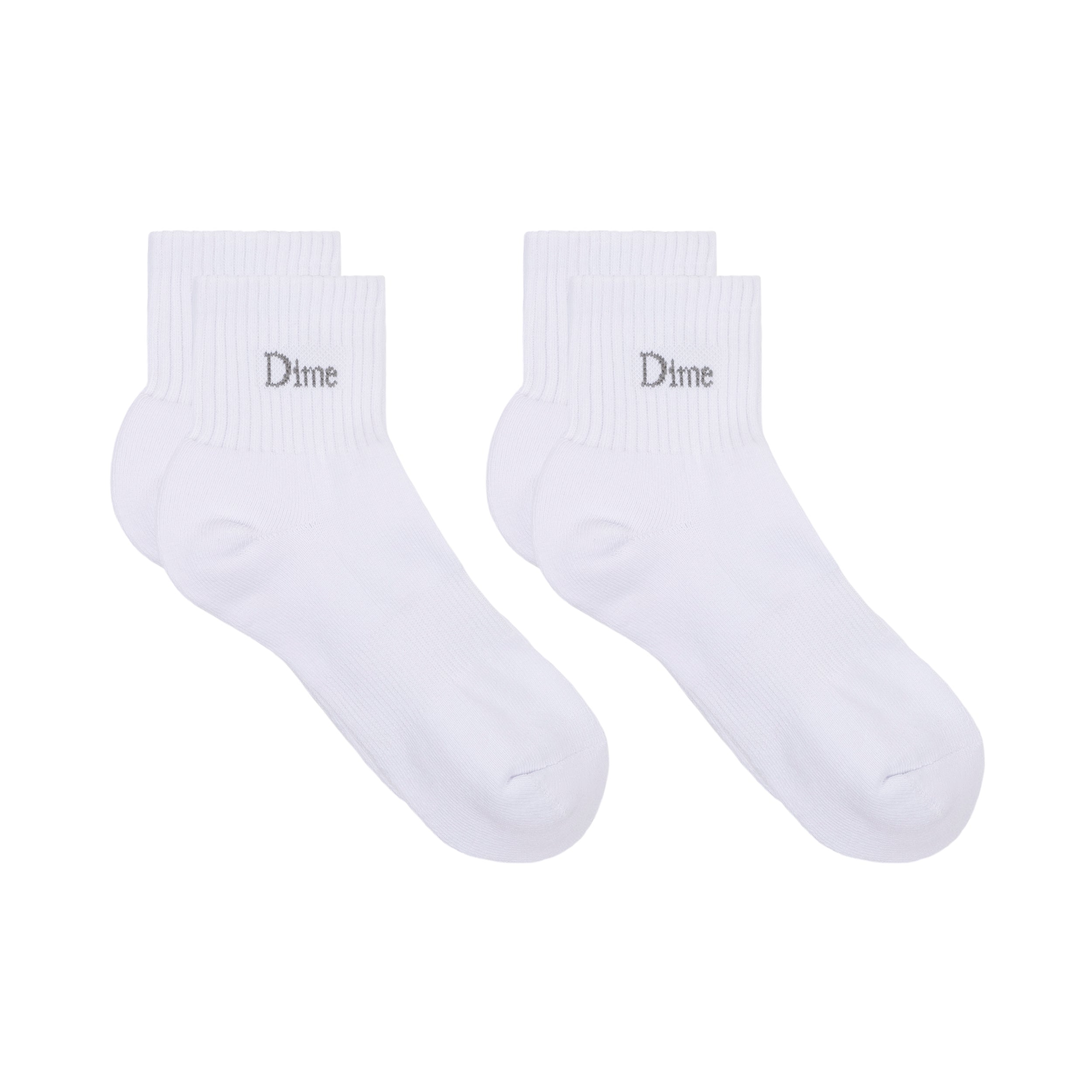 DIME(ダイム)CLASSIC 2 PACK SOCKS / WHITE
