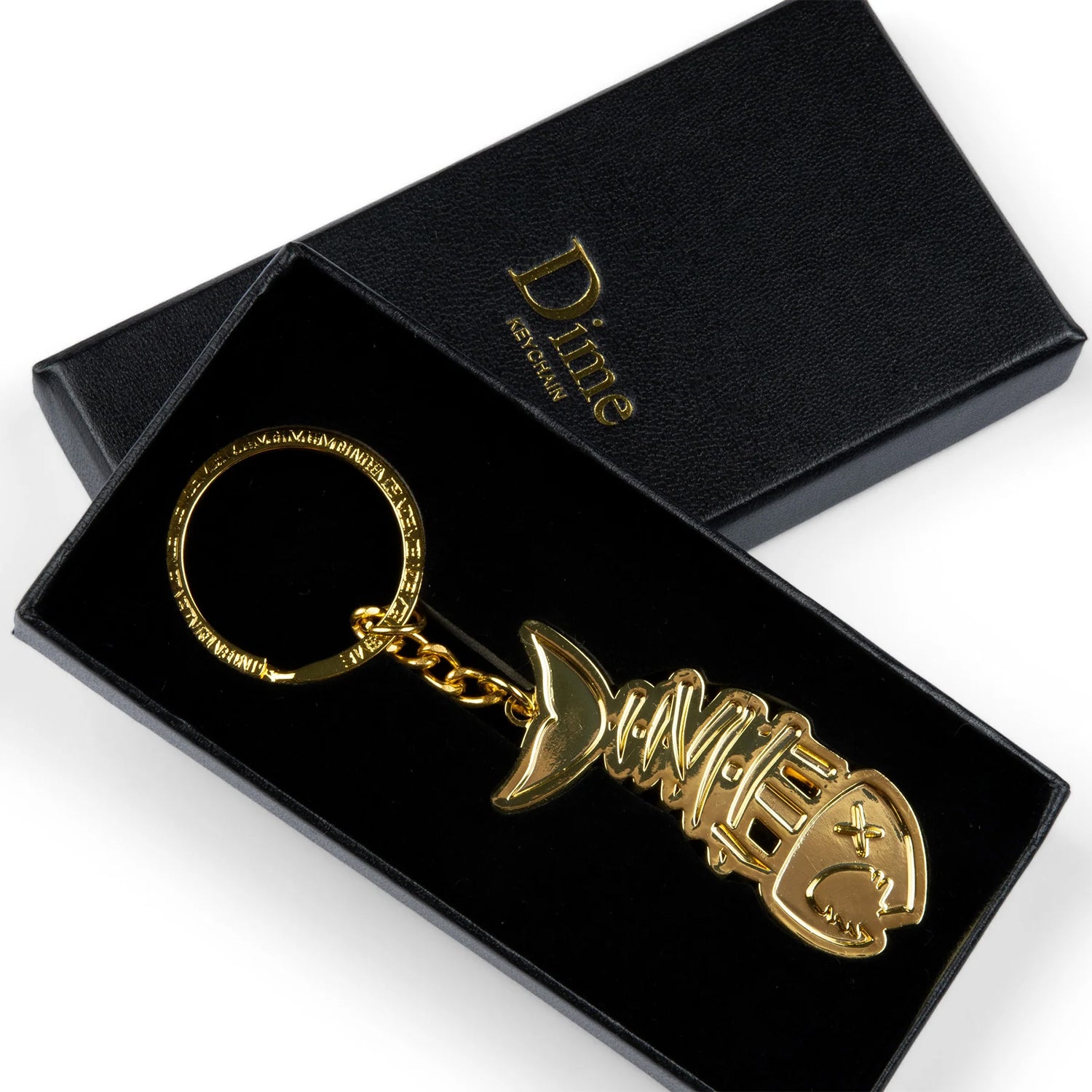 BONES KEYCHAIN / GOLD