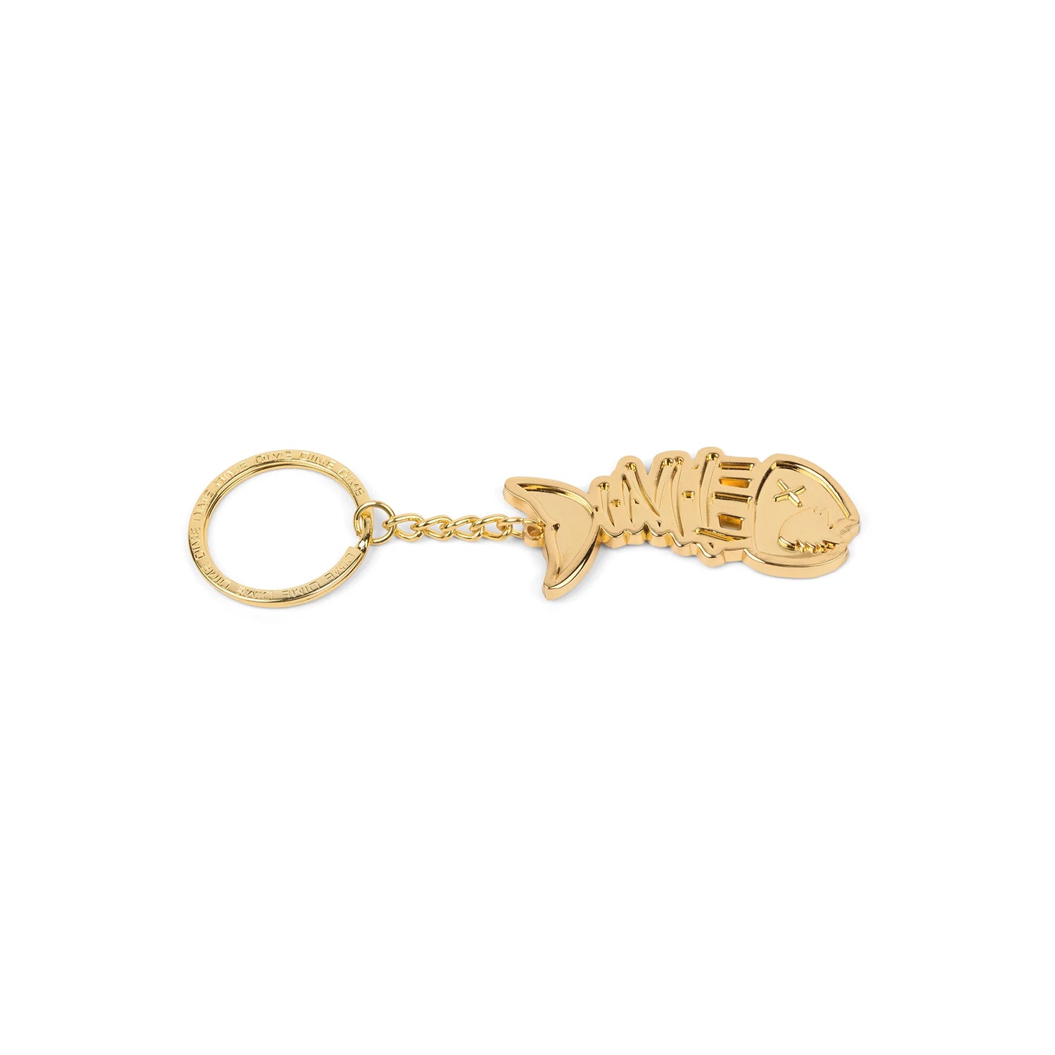 BONES KEYCHAIN / GOLD