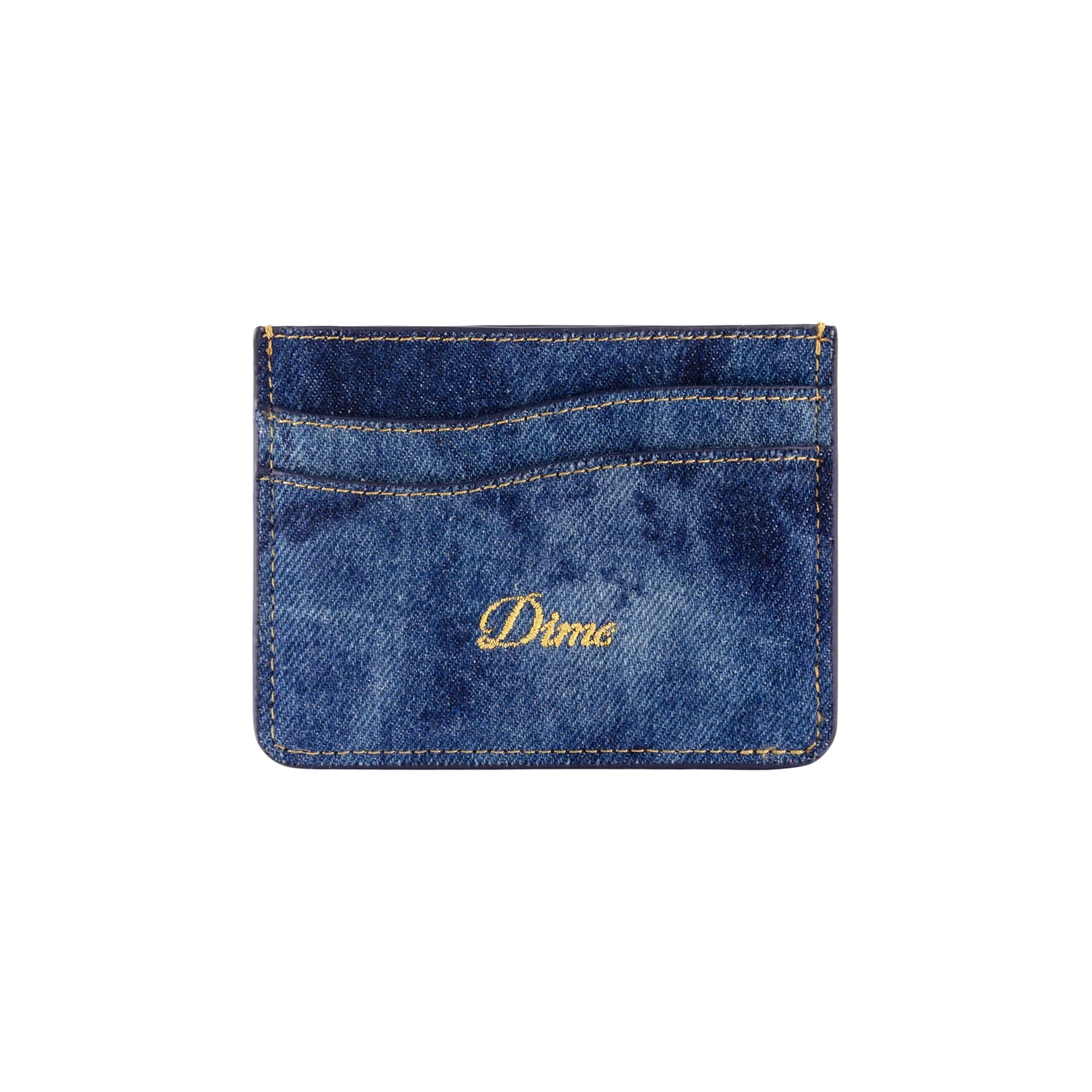 CURSIVE CARDHOLDER / INDIGO