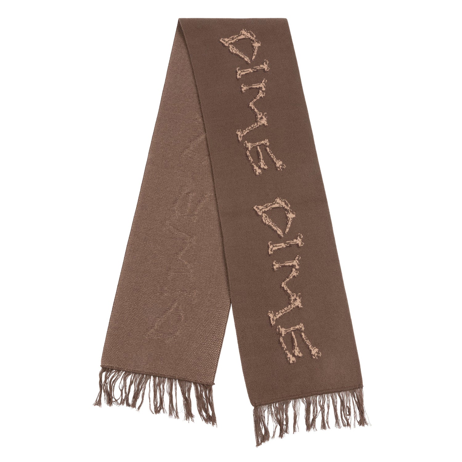 BONES SCARF / BROWN