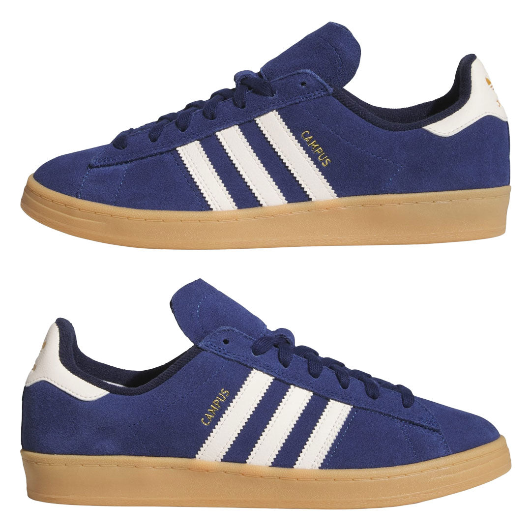 ADIDAS SKATEBOARDING(アディダス スケートボーディング)| CAMPUS ADV / DARK BLUE/CHALK WHITE/GUM | スノーボード・スケートボードのTACTICS JAPAN