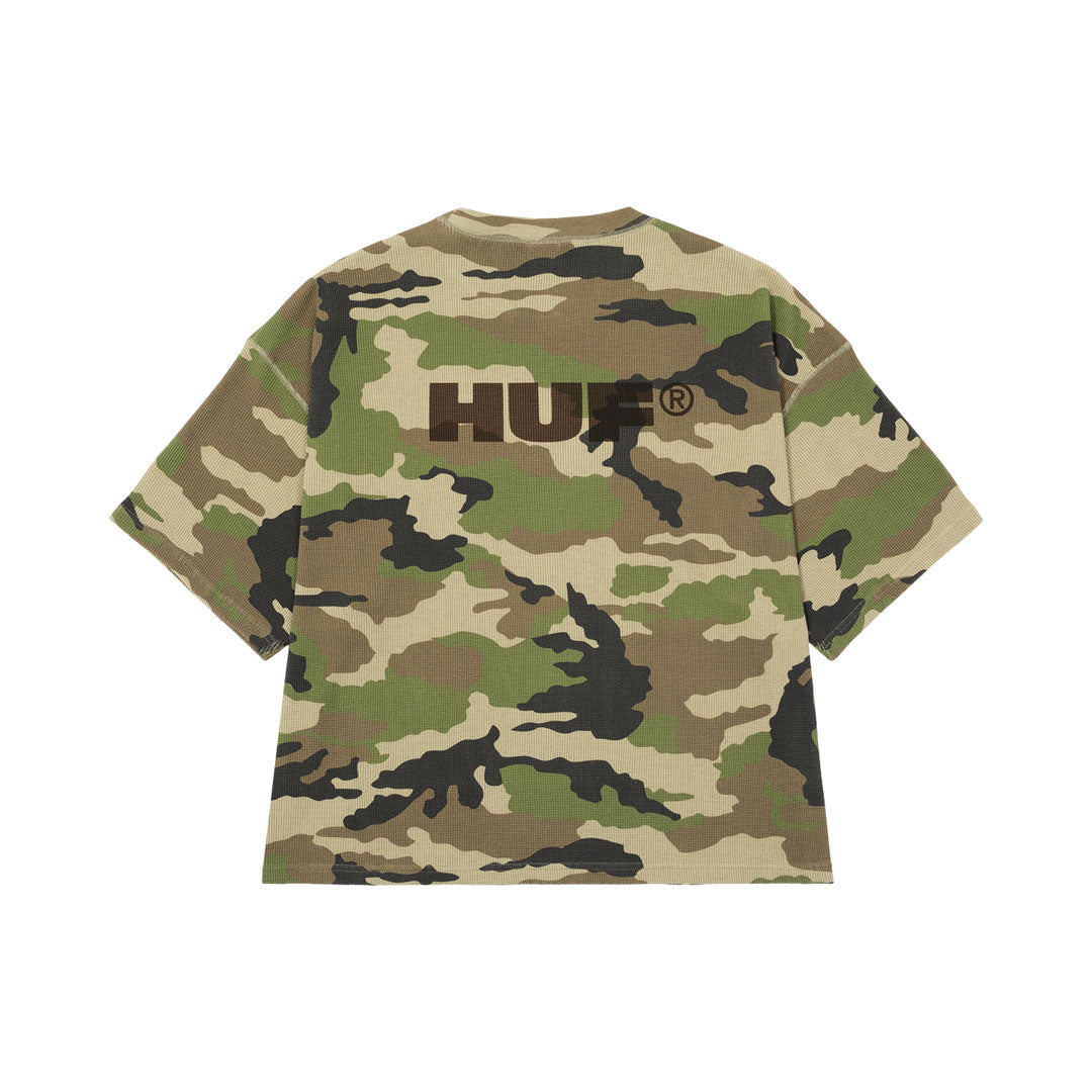 HUF WORLDWIDE（ハフ ワールドワイド）| ALL CAPS THERMAL S/S CREW