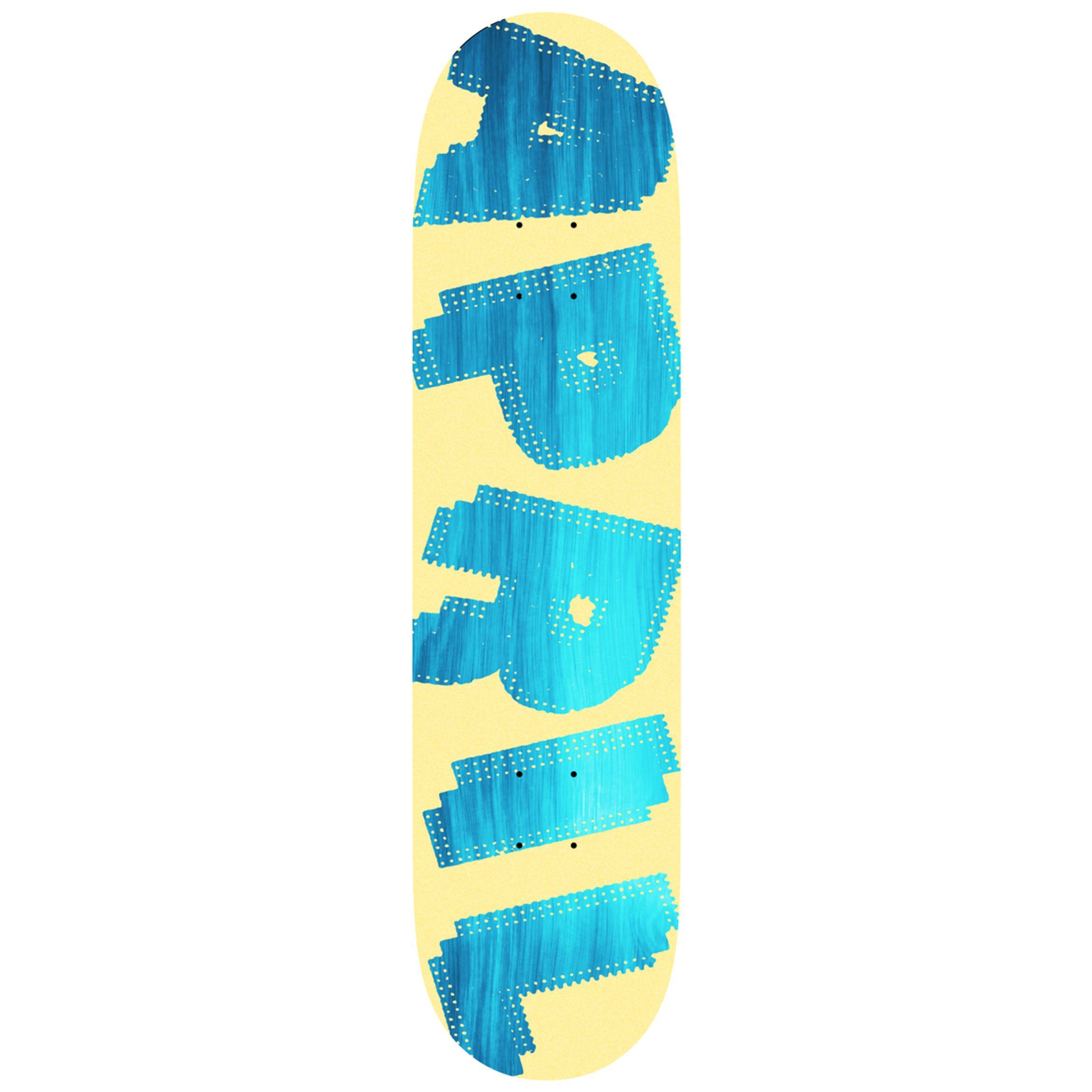 APRIL SKATEBOARDS(エイプリルスケートボード)| AP HALFTONE BLUE YELLOW - 8.12 | スノーボード・スケートボードのTACTICS JAPAN