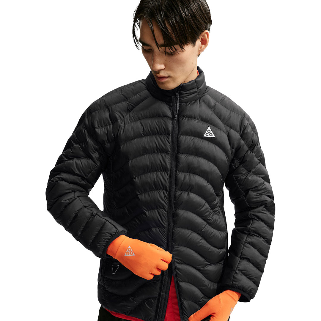 NIKE ACG(ナイキ エーシージー)| NIKE ACG LAVA FLOW THERMA-FIT ADV JACKET / BLACK/SUMMIT WHITE | スノーボード・スケートボードのTACTICS JAPAN