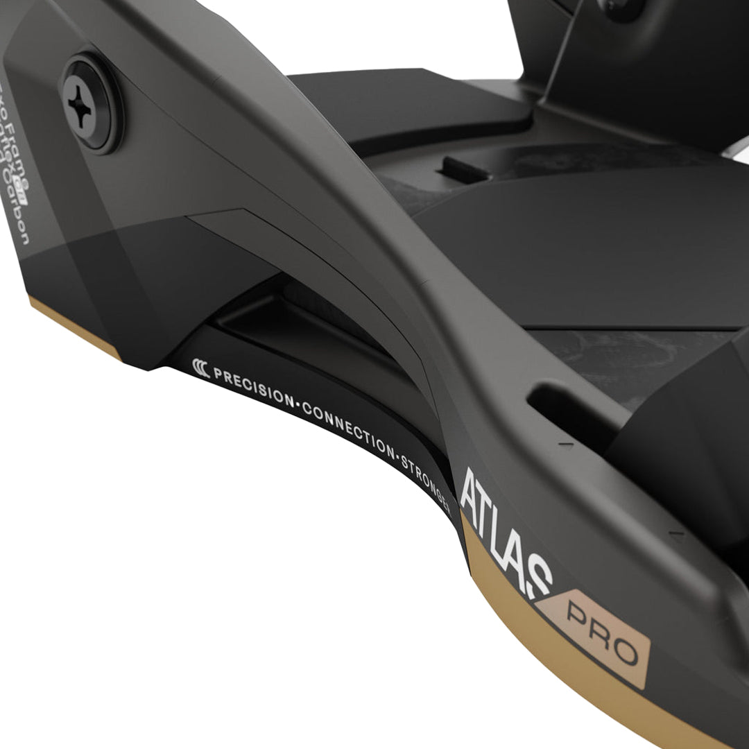 UNION BINDING(ユニオン バインディング)| ATLAS PRO SNOWBOARD BINDINGS 2026 / METALLIC BLACK | スノーボード・スケートボードのTACTICS JAPAN