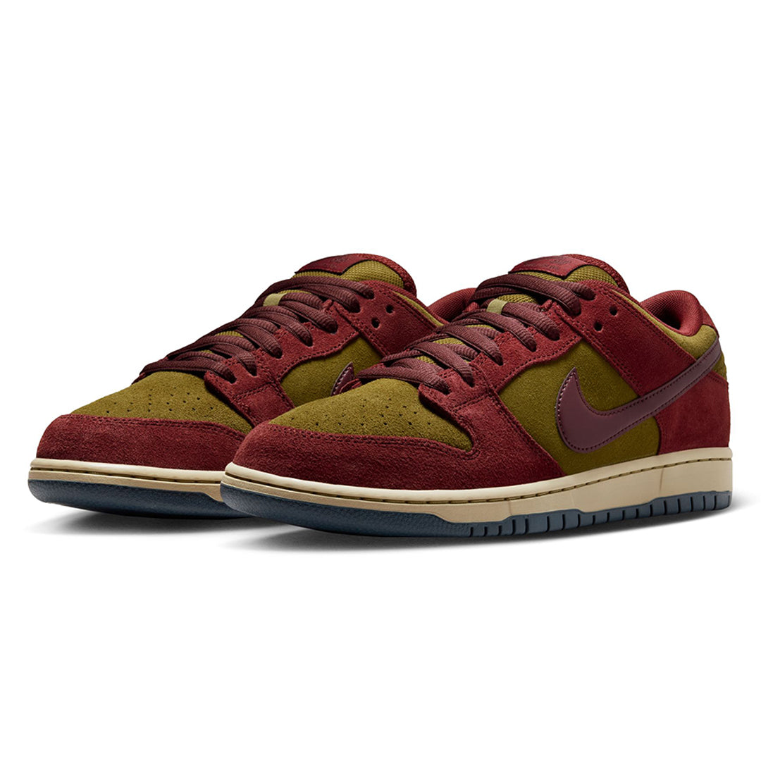 NIKE SB(ナイキ スケートボーディング)| NIKE SB DUNK LOW PRO "Dark Team Red and Olive Flak" |スノーボード・スケートボードのTACTICS JAPAN