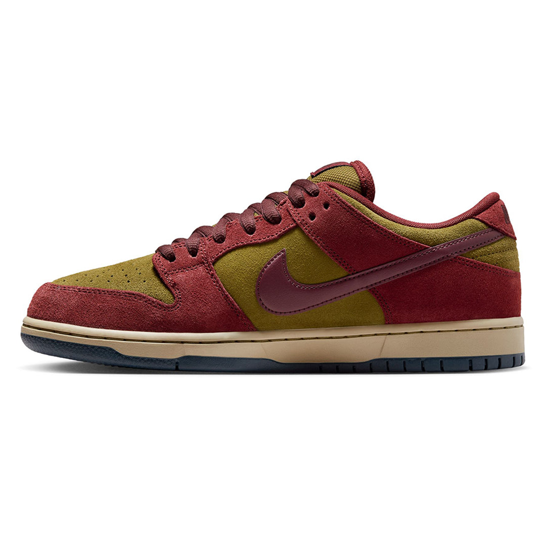 NIKE SB(ナイキ スケートボーディング)| NIKE SB DUNK LOW PRO "Dark Team Red and Olive Flak" |スノーボード・スケートボードのTACTICS JAPAN