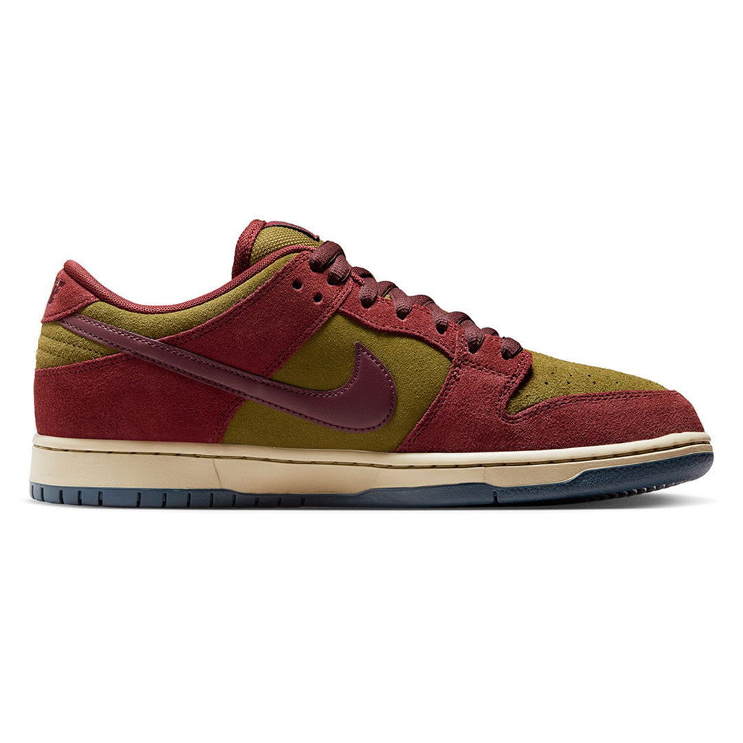 NIKE SB(ナイキ スケートボーディング)| NIKE SB DUNK LOW PRO "Dark Team Red and Olive Flak" |スノーボード・スケートボードのTACTICS JAPAN