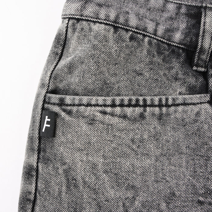 FORMER(フォーマー)| AG ACID DENIM PANT / BLACK | スノーボード・スケートボードのTACTICS JAPAN