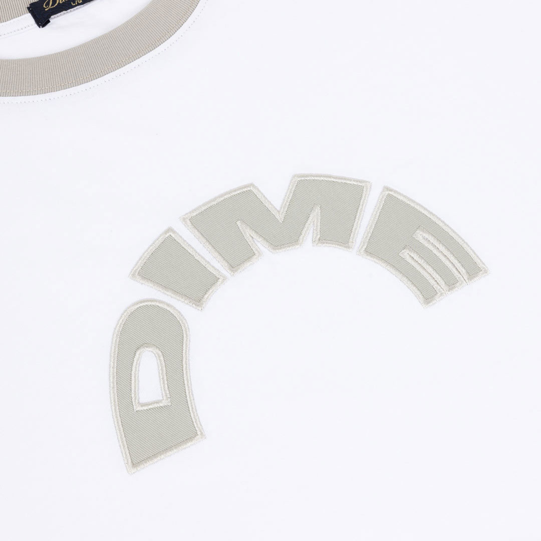 DIME MTL(ダイム モントリオール)| ARCH RINGER T-SHIRT / WHITE | スノーボード・スケートボードのTACTICS JAPAN
