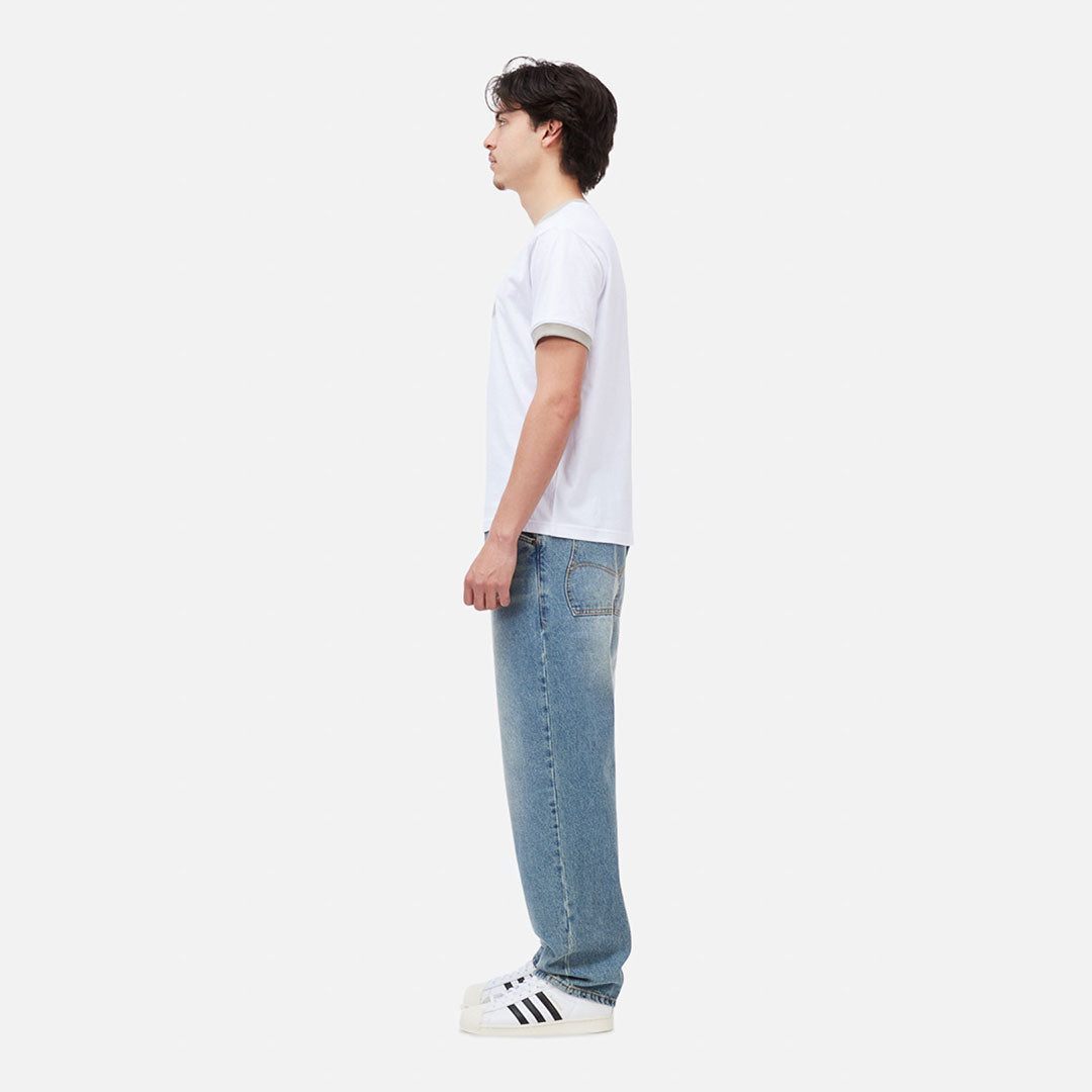 DIME MTL(ダイム モントリオール)| ARCH RINGER T-SHIRT / WHITE | スノーボード・スケートボードのTACTICS JAPAN