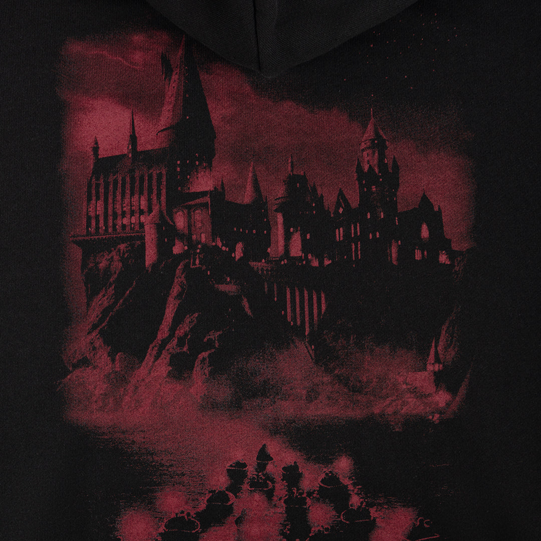 WELCOME SKATEBOARDS(ウェルカム スケートボード)| HARRY POTTER X WELCOME ARRIVAL L/S HOODIE / BLACK | スノーボード・スケートボードのTACTICS JAPAN