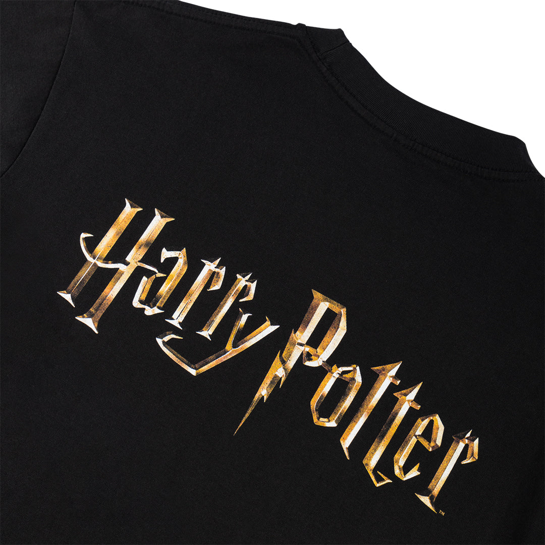WELCOME SKATEBOARDS(ウェルカム スケートボード)| HARRY POTTER X WELCOME ARRIVAL GARMENT-DYED BOXY S/S TEE / BLACK | スノーボード・スケートボードのTACTICS JAPAN