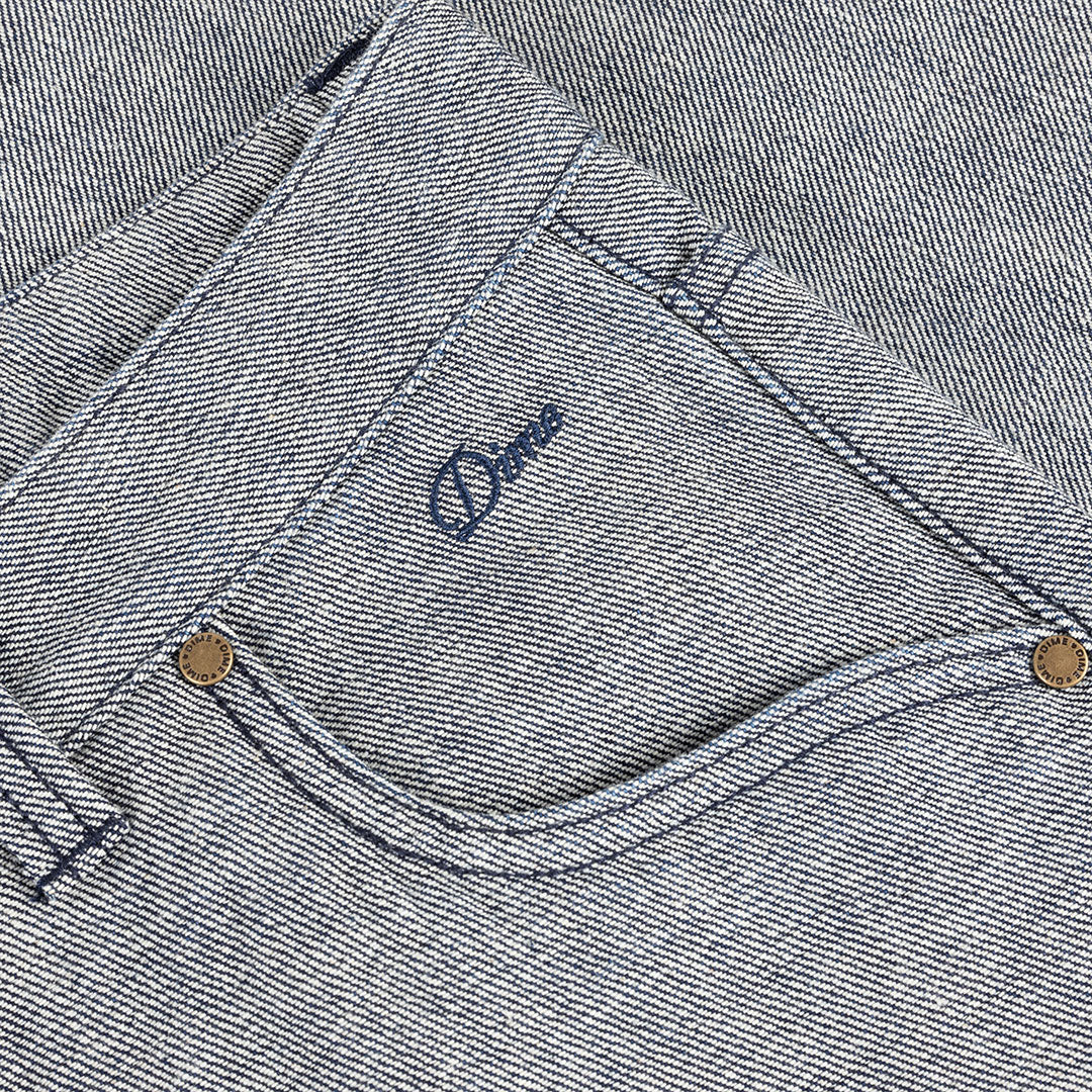 DIME(ダイム)| BAGGY DENIM PANTS / REVERSED INDIGO | スノーボード・スケートボードのTACTICS JAPAN