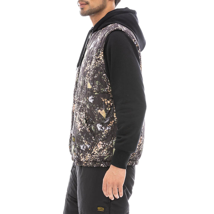 GRANT PUFFER REVERSIBLE ZIP HD - BLACK