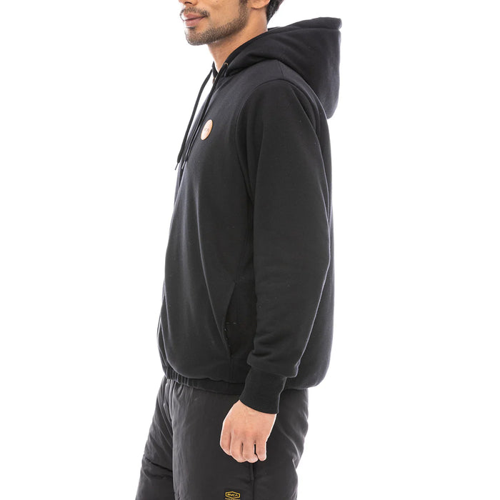 GRANT PUFFER REVERSIBLE ZIP HD - BLACK