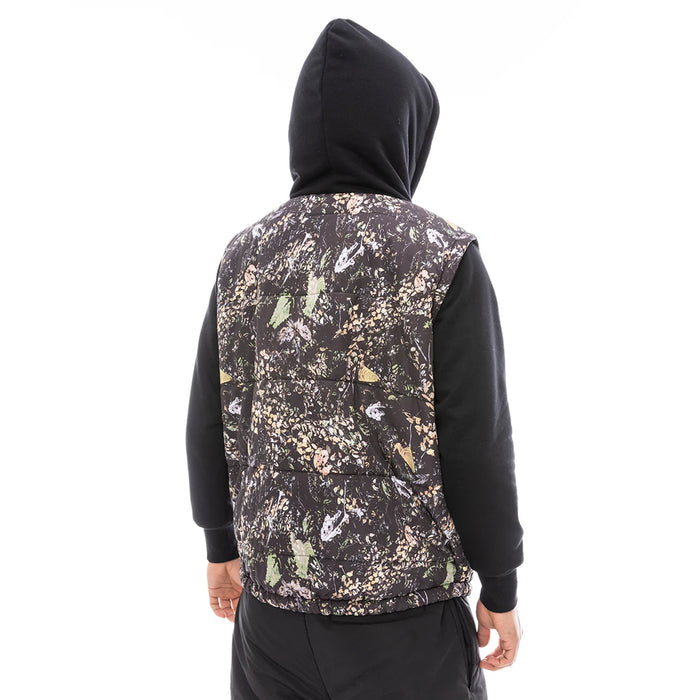 GRANT PUFFER REVERSIBLE ZIP HD - BLACK