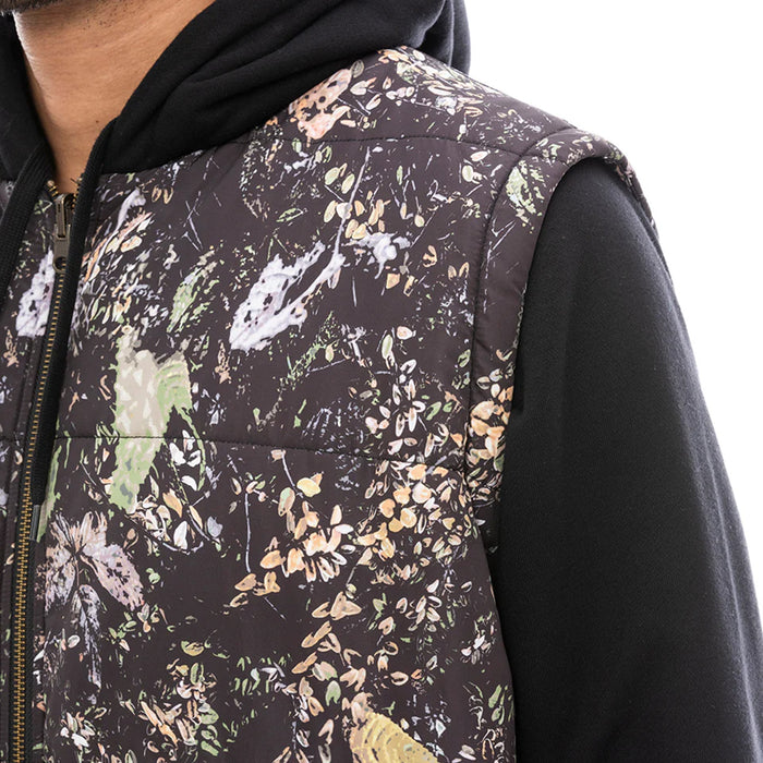 GRANT PUFFER REVERSIBLE ZIP HD - BLACK