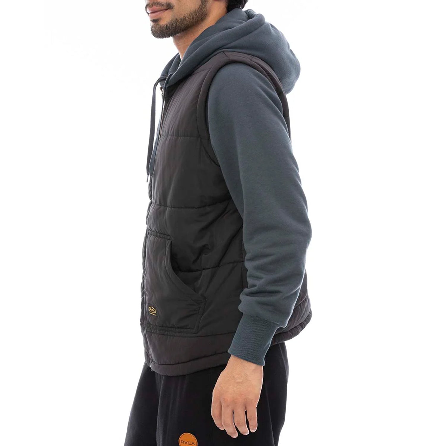 GRANT PUFFER REVERSIBLE ZIP HD - GARAGE BLUE