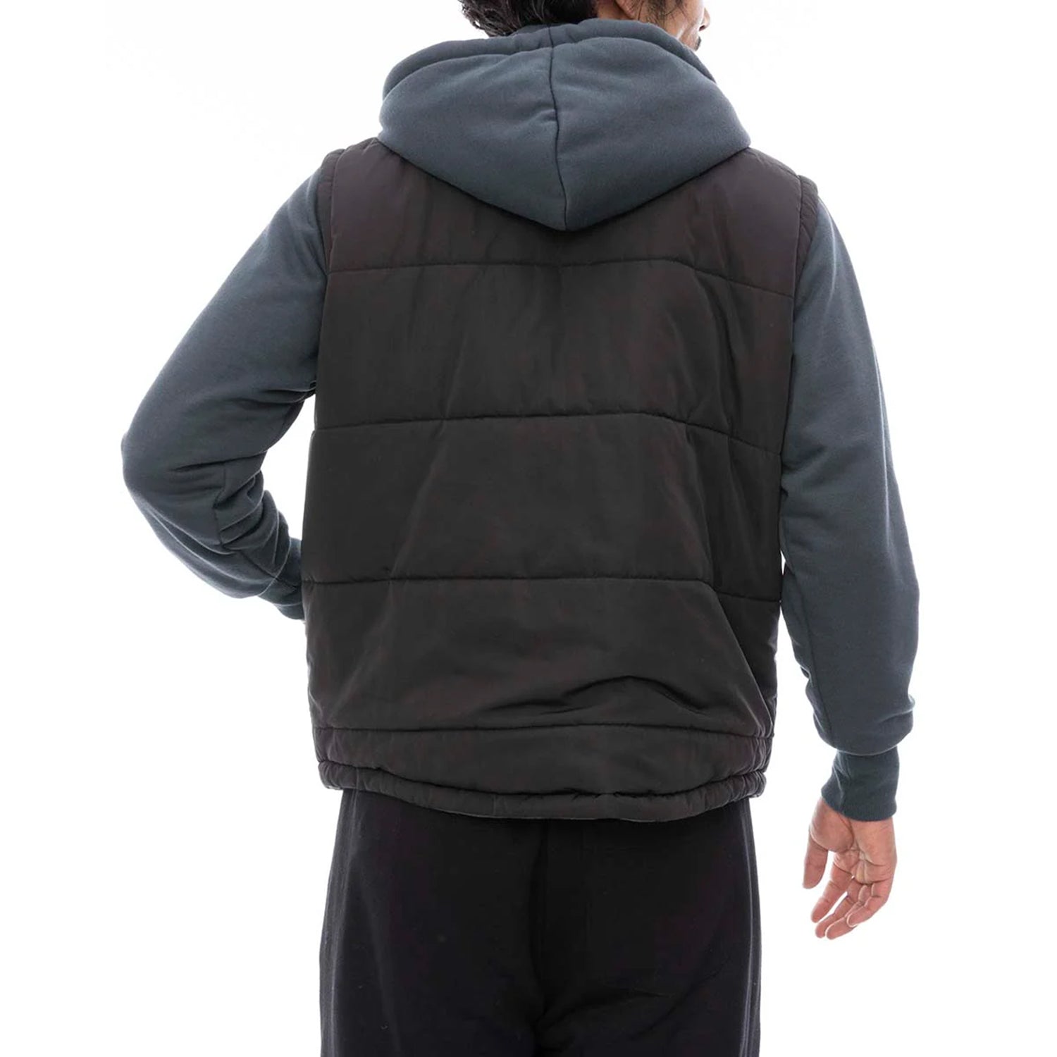 GRANT PUFFER REVERSIBLE ZIP HD - GARAGE BLUE