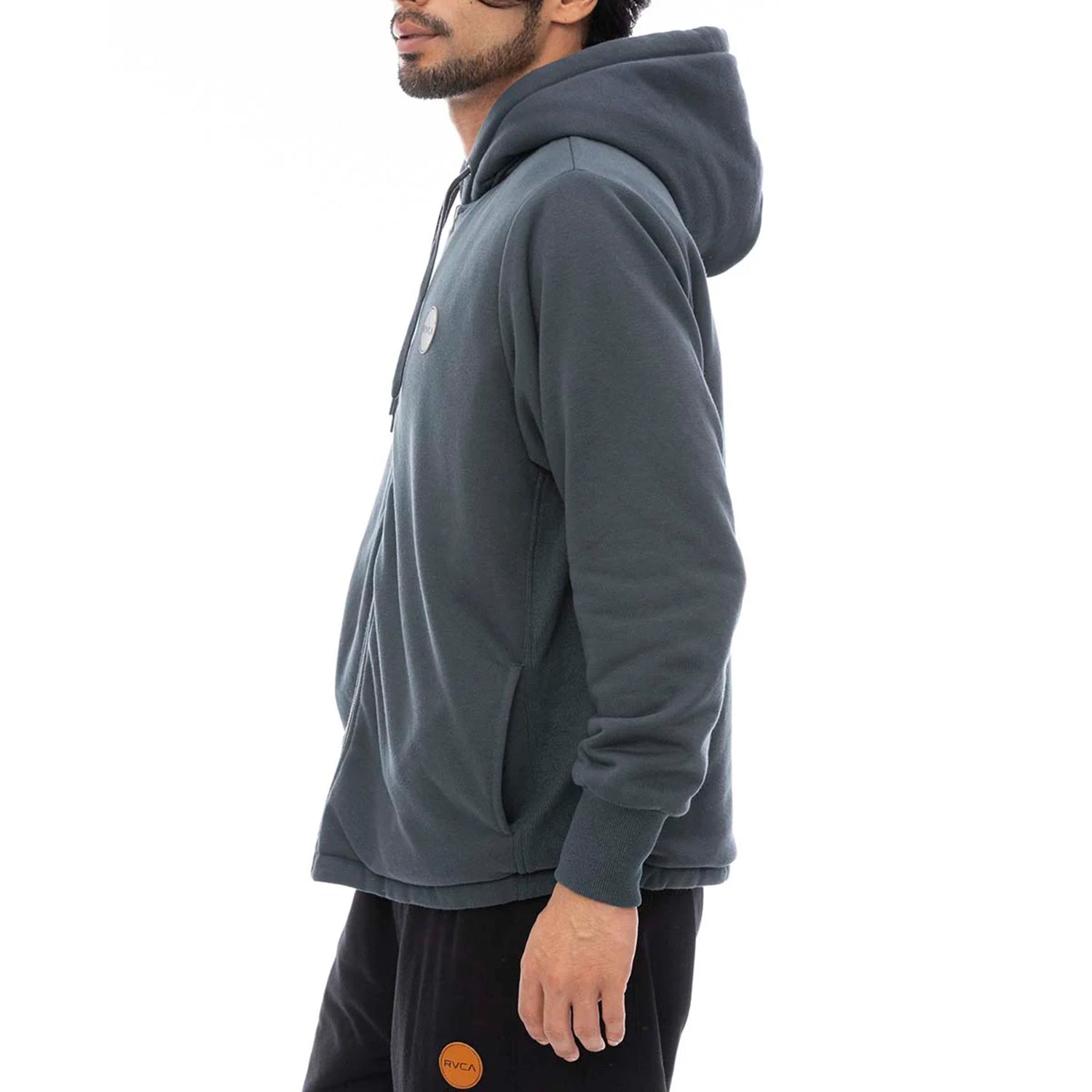 GRANT PUFFER REVERSIBLE ZIP HD - GARAGE BLUE
