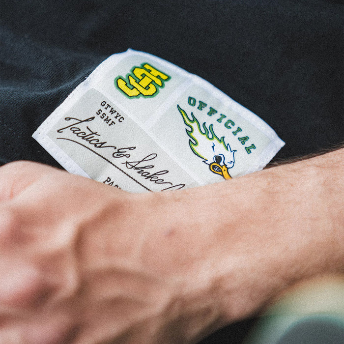 TACTICS(タクティクス)| TACTICS SHAKE JUNT X TACTICS T-SHIRT | スノーボード・スケートボードのTACTICS JAPAN