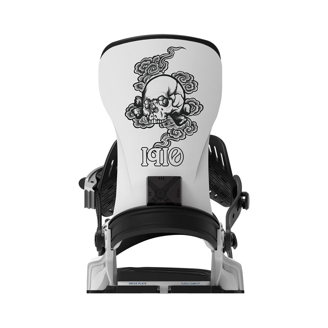 BENT METAL(ベントメタル)| TRANSFER SNOWBOARD BINDINGS 2027 / WHITE | スノーボード・スケートボードのTACTICS JAPAN