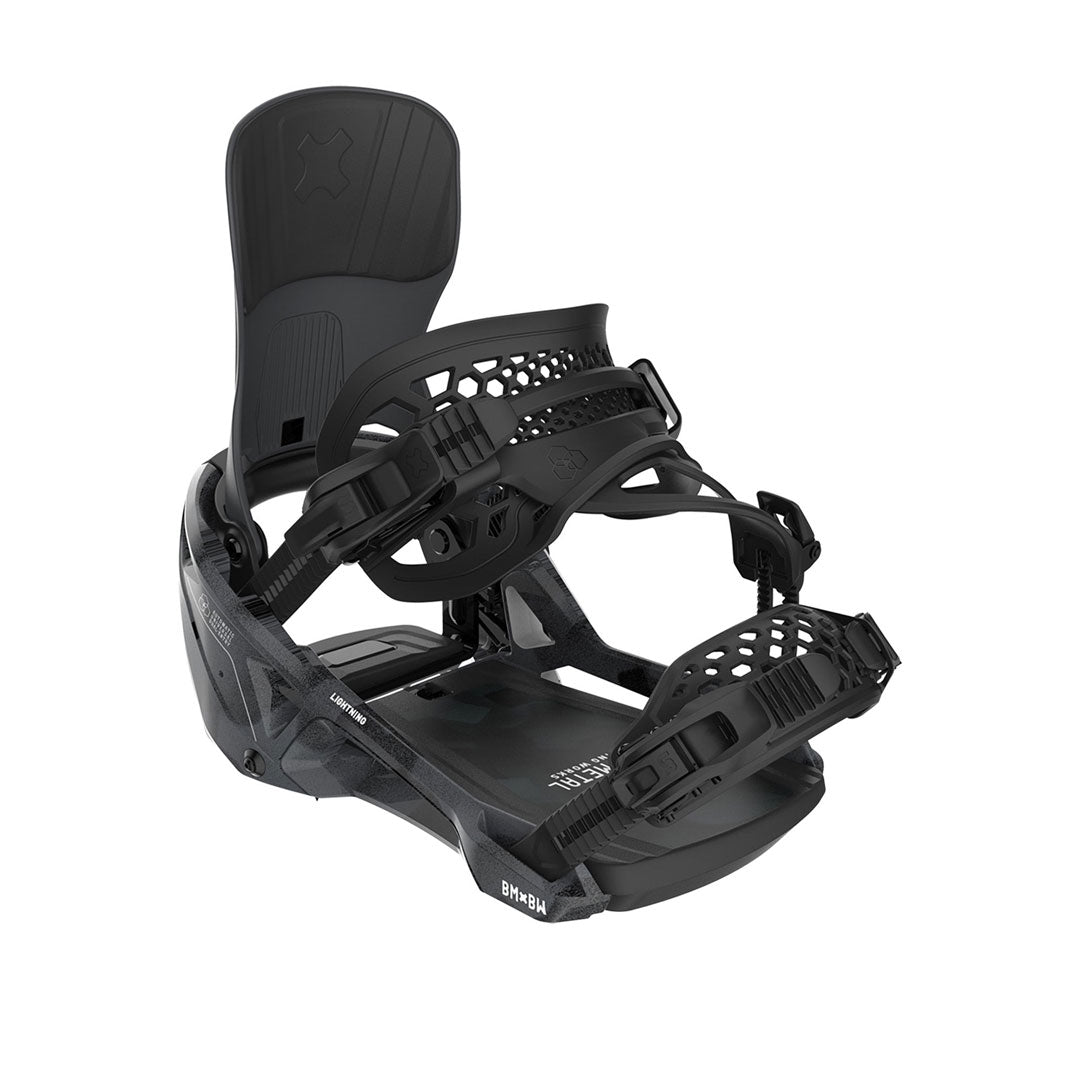 BENT METAL(ベントメタル)| LIGHTNING SUPERMATIC SNOWBOARD BINDINGS 2027 / BLACK | スノーボード・スケートボードのTACTICS JAPAN